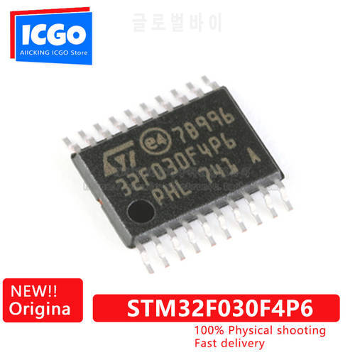 (10piece)100% original STM32F030F4P6 CORTEX-M0 TSSOP-20 Fast delivery Free shipping