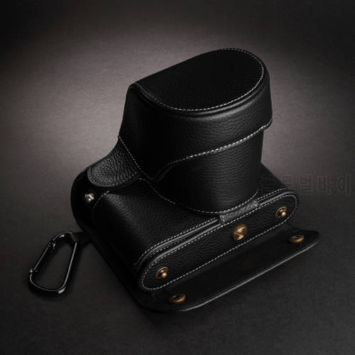 for LEICA Q Q2 Typ116 q-p Cameras Bag Skin Full Body Precise Fit Genuine leather cowhide Digital Camera case Bag box Cover