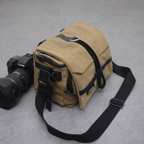 Canvas Single Shoulder SLR DSLR Camera Bag Case For Fujifilm XT20 XT10 XE2 XE3 X-E2s XA3 X100 Pentax Q-S1 Q10 Q7 Q K-S2 K5 K7