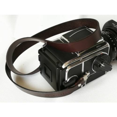 Wide Leather Neck Strap With Lugs Fits For Hasselblad 500CM 501 503 CX CW Camera Neck Shoulder Strap Wrist Belt