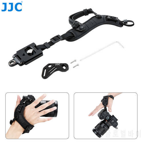 JJC Camera Strap Hand Wrist Strap Quick Release Accessories for Sony A7M4 A7M3 ZV E10 ZV1 RX100 VII VI V IV III RX10 III A9II A9