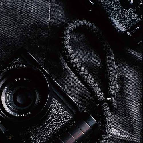 for Mirrorless Digital Camera Leica Canon Fuji Nikon Olympus Pentax Sony hand-woven Nylon rope Camera Wrist Strap Wrist Band