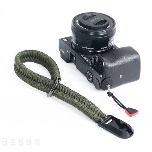 hand-woven Nylon rope Camera Wrist Strap Wrist Band for Leica M10 Fuji-film XT10 XT20 XT30 XT3 X100 Ricoh GR2 GR3 NIKON Z6 Z7 R6