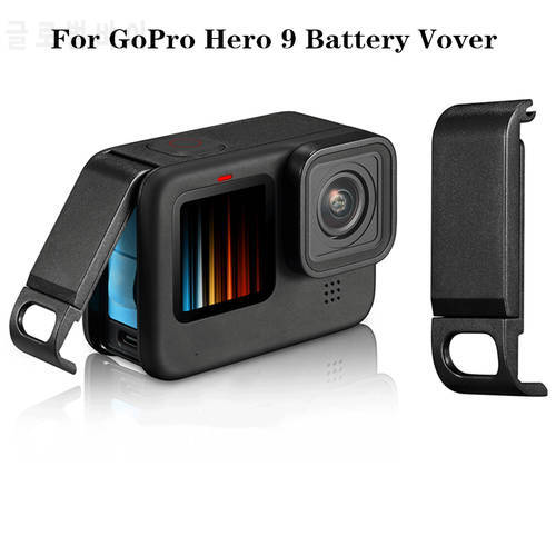 Rechargeable Side Cover for GoPro Hero 9 Removable Lid Silicone Case Protective Cage Lens Cap for Go Pro Hero9 Black Accessories