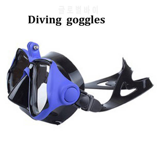 Diving Mask Bracket Gopro 10/9 Sports Camera Diving Goggles for Insta360 One RS/R Waterproof Mask Bracket Accessory