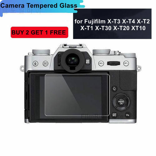 Fuji XT4 XT3 Camera Original 9H Camera Tempered Glass LCD Screen Protector for Fujifilm X-T3 X-T4 X-T2 X-T1 X-T30 X-T20 XT10