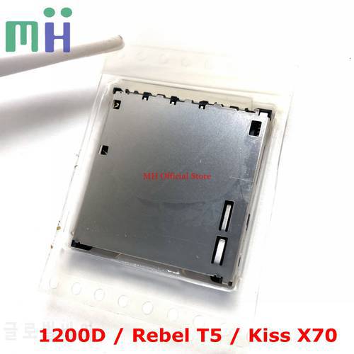 NEW For Canon 1200D / Rebel T5 / Kiss X70 SD Memory Card Reader Connector Slot Holder Camera Replacement Repair Spare Part