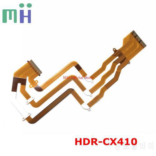 COPY NEW For Sony HDR-CX410 CX410 LCD Screen Display Flex Shaft Rotating Cable Hinge Flexible Ribbon FPC Video Camera Spare Part
