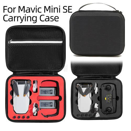Portable Travel Carry Case Storage Box Holder Protection Bag Hard EVA Shell with Hand Strap Compatible with Mavic Mini SE Drone