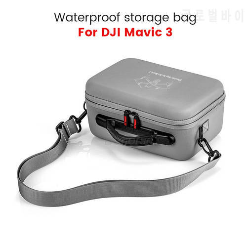 Drone Shoulder Bag For Mavic 3 Portable Storage Bag PU Waterproof Case Handbag Box for DJI Mavic 3 Accessories