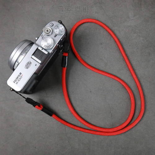strong woven Nylon rope Camera Shoulder Neck Strap Belt for Mirrorless Digital Camera Leica Canon Fuji Nikon Olympus Pentax Sony