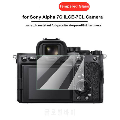 a7c Tempered Glass Protector Guard Cover for Sony Alpha 7C ILCE-7CL A7C A7CL Camera LCD Screen Protective Film Protection