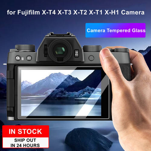 2PCS Fuji XT4 XT3 Camera Glass 9H Camera Tempered Glass LCD Screen Protector for Fujifilm Fuji X-T4 X-T3 X-T2 X-T1 X-H1 Camera