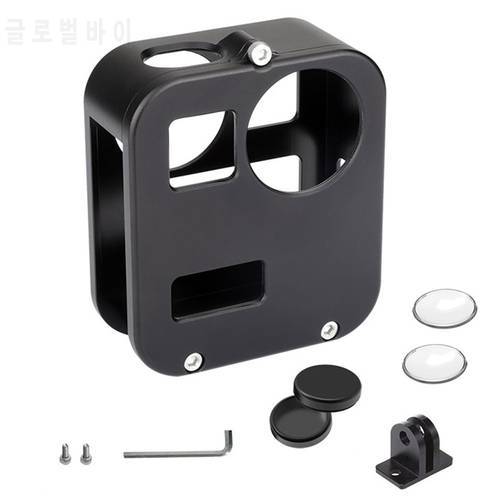 Aluminum Alloy Protective Case Housing Shell Metal Frame Cage For Gopro MAX Action Camera Accessories
