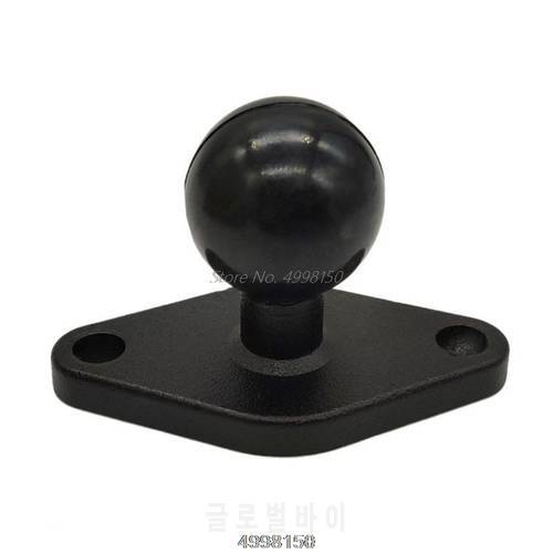 Aluminum Motorcycle Fixing Stand Plate Rubber Ball Head RAM Mount for Phone GPS Dropship