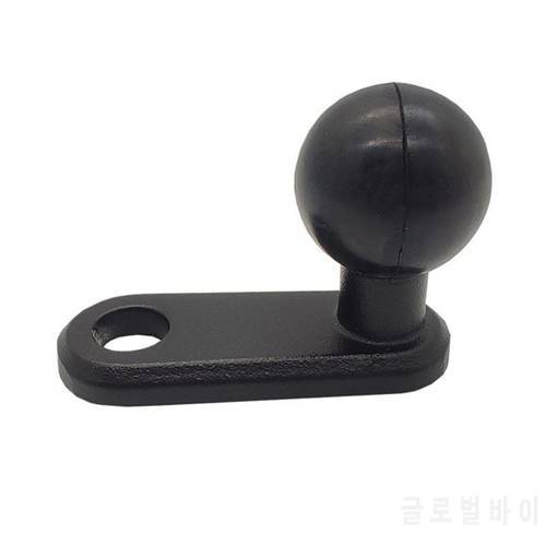 L Shaped Aluminum Alloy Base Holder Rubber Ball Head Rearview Mirror for Motorcycle Electric Vehicles Scooter Dropship