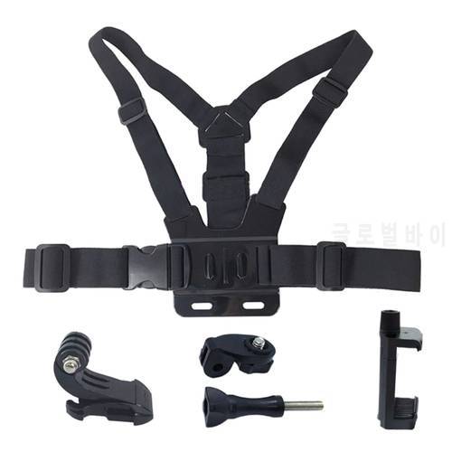 2022 NewChest Mount Harness Elastic Camera Vest Strap for Go Pro Hero 9 8 7 6 5 4 3 Sports Cameras Adjustable Body Strap