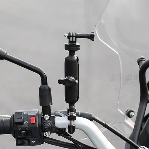 M2EC Motorcycle Bike Camera Holder Handlebar Mirror Mount Bracket for Go-Pro/So-ny