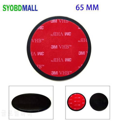 65mm Car Dashboard 3M Adhesive Sticky Suction Cup Mount Disc Disk Pad for Garmin Nuvi and Dezl 560 560LT 560LMT 570 570LMT GPS