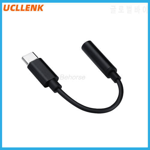 Microphone Adapter Cable For Action 2 Type-C to 3.5MM Interface Camera Mic Audio Adapter Line for DJI Action 2 Accessories