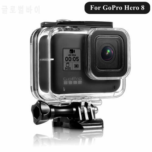 Waterproof 60M For GoPro Hero 8 Black Case Housing Diving Protective Underwater Dive Cover for Go Pro 8 Accessories