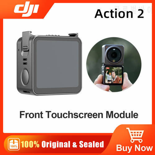 DJI Action 2 Front Touchscreen Module Action Camera Accessories Max 160 mins offer Dual OLED Touchscreens 4-mic Matrix Stereo