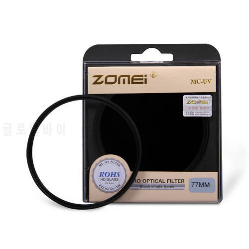 Zomei 52mm/55/58/62/67/72/77/82mm Filter lens Protector Protecting Multi-Coated UV MCUV For non Nikon DSLR Camera Accessories
