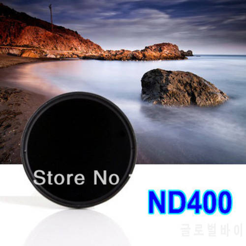 37 40.5 43 46 49 52 55 58 62 67 72 77 82 86 95 mm ND400 Neutral Density Optical Grade ND Filter for canon nikon sony camera