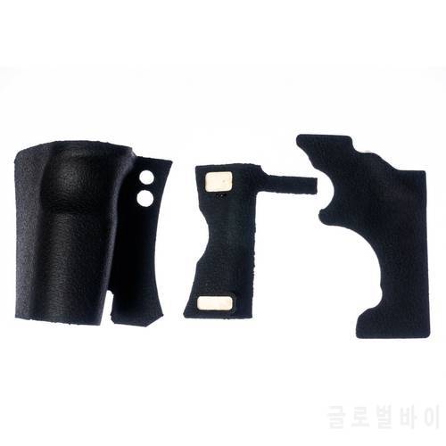 5D2 NEW A Set Of Body Rubber 3 pcs Front cover and Back cover Rubber For Canon EOS 5D Mark II 5D2 5dii repair spare parts
