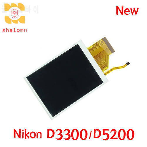 New LCD Screen Display With Backlight Repair Replacement Part For Nikon D3300 D5200 SLR