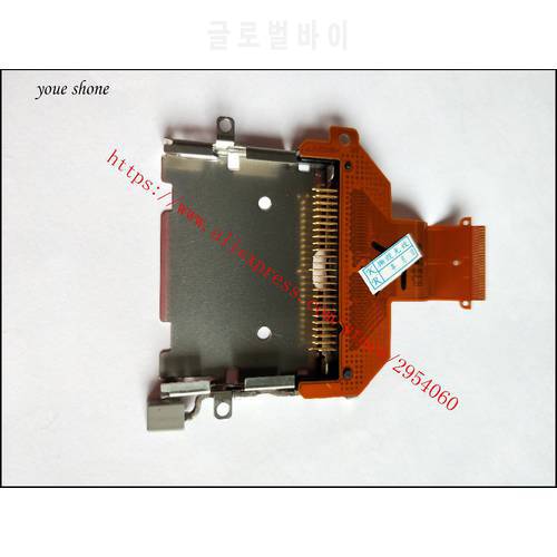 Free Shipping 100% Original 20D 30D CF Memory Card Slot With Flex Cable Board For Canon For EOS 20D 30D