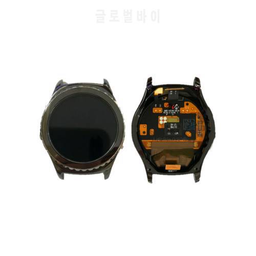 New for Samsung Gear S2 Classic R732 SM-R732 LCD touch screen digitizer assembly LCD display, with frame replacement parts