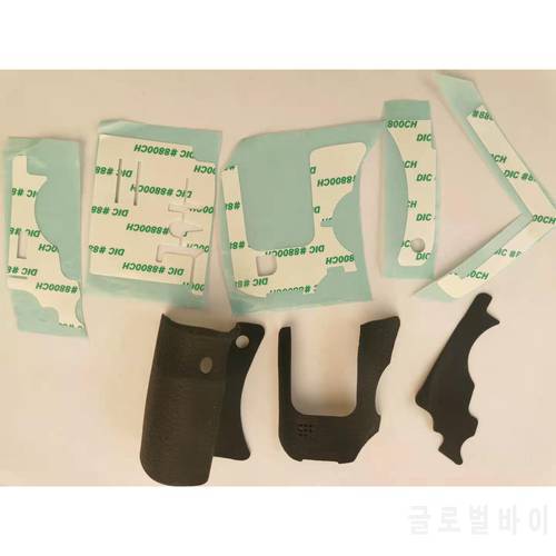 6D NEW A Set Of 3PCS/Body Rubber Front cover and Back cover Rubber For Canon EOS 6D repair spare part with double tap