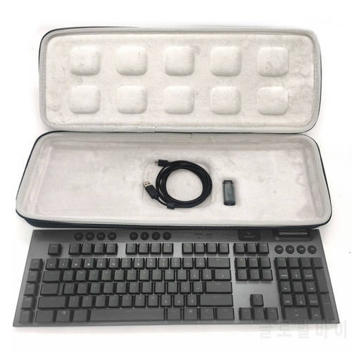 Portable Hard Portable Travel Protective Bag Keyboard for Logitech G913/G913 TKL EVA Carrying Bag Storage