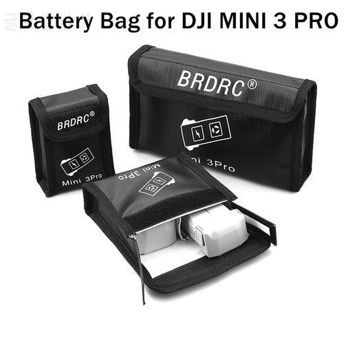 for DJI MINI 3 PRO Drone LiPo Battery Safe Bag Explosion-proof Protective Bag Battery Storage Case for MINI 3 Accessories