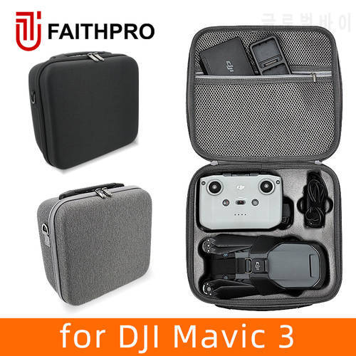 FAITH PRO for Mavic 3 600D Waterproof Protect Drone Remote Controller Accessories Travel Outdoor Storage Bag in Stock Fast Ship