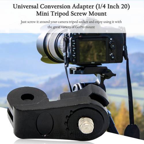 Action Camera Mount Universal Conversion Adapter Set Tripod Screw Mount Accessories For GoPro hero 9 8 7 6 5 DJI Action Cameras