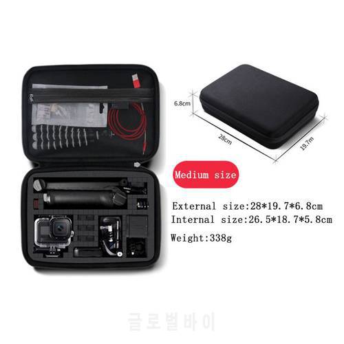 Large Capacity Hard Carrying Case Portable Storage Bag for GO-PRO 360 R Action Camera Suitcase
