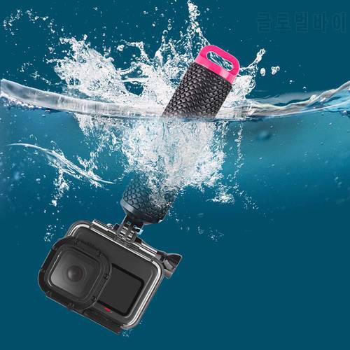 Floating Hand Grip Carrying Handheld Camera Small Elements for GoPro Hero 9 Floaty Handler Action Camera Supplies