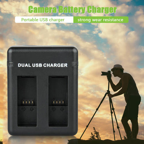 Pack Charger Outdoor Sightseeing Chargeable Dual Battery Accessories for GoPro Hero 9 Cell Power Cradle Station