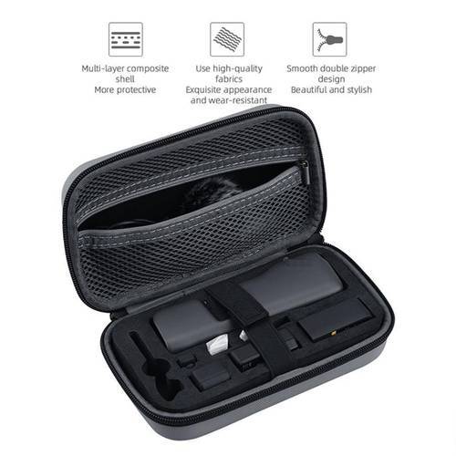For Dji Pocket2 Osmo Pocket Accessories Portable Travel Storage Bag Shock-absorbing Gimbal Carrying Receive Case Drone Shell
