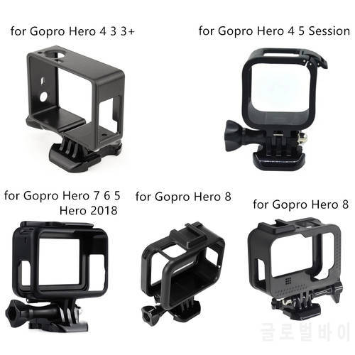 Accessories Mount Protective Frame Case Camcorder Housing Case for GoPro Hero 11 10 9 8 7 6 5 4 3 3+ Action Camera