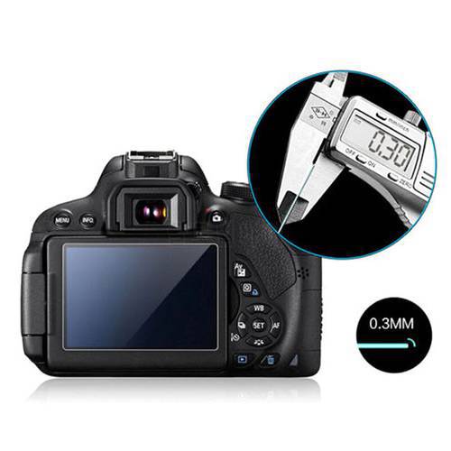 2-Pack Deerekin 9H HD 2.5D Surface Hardness Tempered Glass LCD Screen Protector For Samsung NX3000 Camera