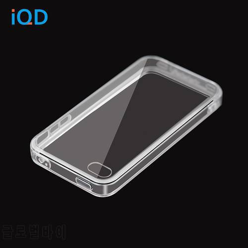IQD For Apple iPhone 4S 4 Case, Scratch-Resistant Slim Clear Case For iPhone 4 cover tpu Crystal Clear Soft + hard combination