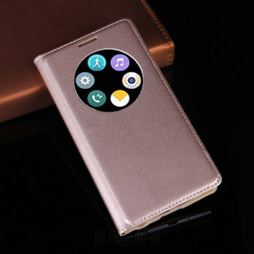 Smart View Flip Cover Luxury Leather Phone Case For LG G3 Optimus D855 D850 D 855 D856 LGG3 G 3 D857 D859 F400 F400k Auto Sleep