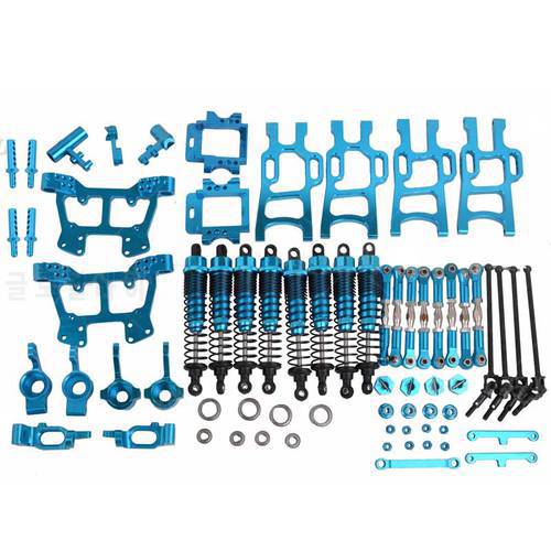 Upgrade Parts Package Blue For HSP RC 1:10 Electric / Nitro Monster Bigfeet Truck 94108, 94110, 94111