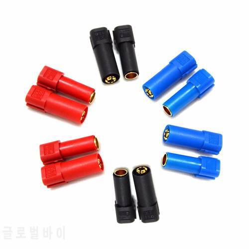 6 Pairs AMASS XT150 Connector Adapter Male Female Plug 6mm Gold Banana Bullet Plug