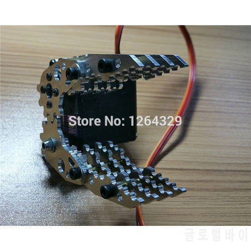 Full Metal Robotic Claw/Gripper,Robot Mechanical CL-4,arduino Compatible with Stm32 servo, For DIY Robot,Tank, Car