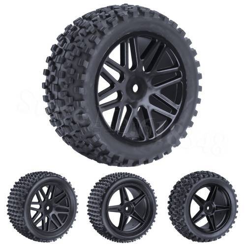 4pcs/Lot RC Buggy Tires Wheels 12mm Hex For RC 1:10th Off Road Car Electric Power HSP XSTR Pro 94107
