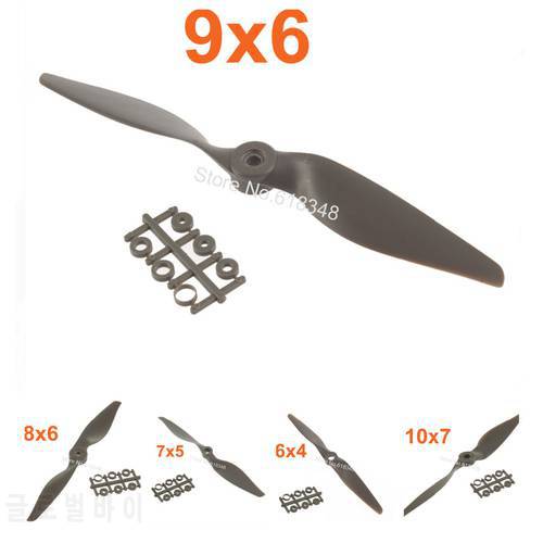 APC Style GF Thin Electric RC Airplane Composite Propeller Pusher Props 6x4 7x5 9x6 10x7 Blade Replacement